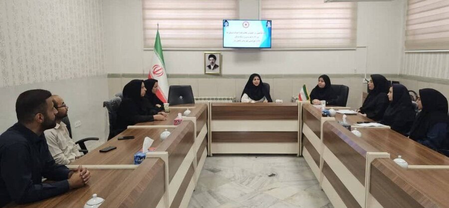 جلسه توجیهی تفاهمنامه احداث مسکن مددجویان در بهزیستی شاهیندژ جلسه توجیهی تفاهمنامه احداث مسکن مددجویان در بهزیستی شاهیندژ